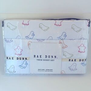 Rae Dunn Halloween Ghost Sheet set - Twin Boy Girl NEW